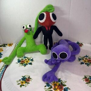 Roblox Rainbow Friends Plush Monster Trio Set